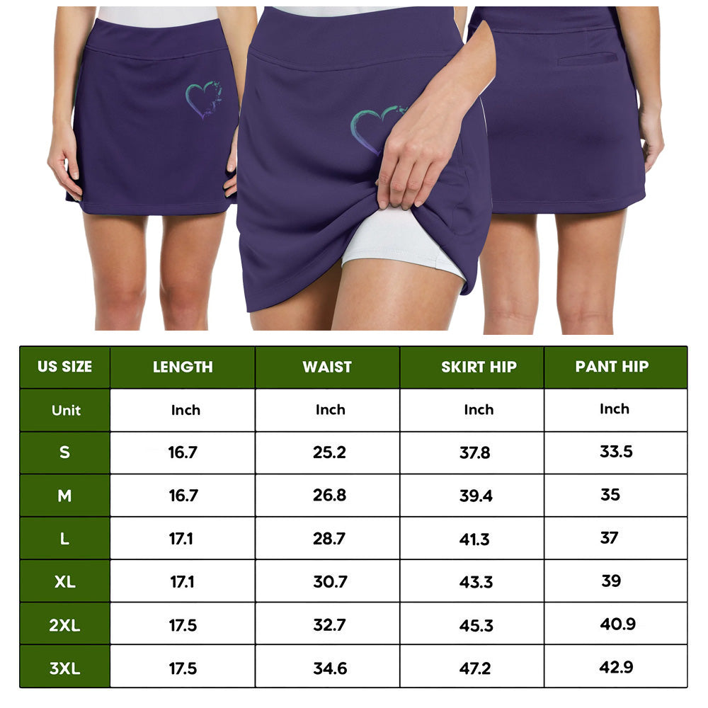 Love Golf Gradient Skort KVH200301