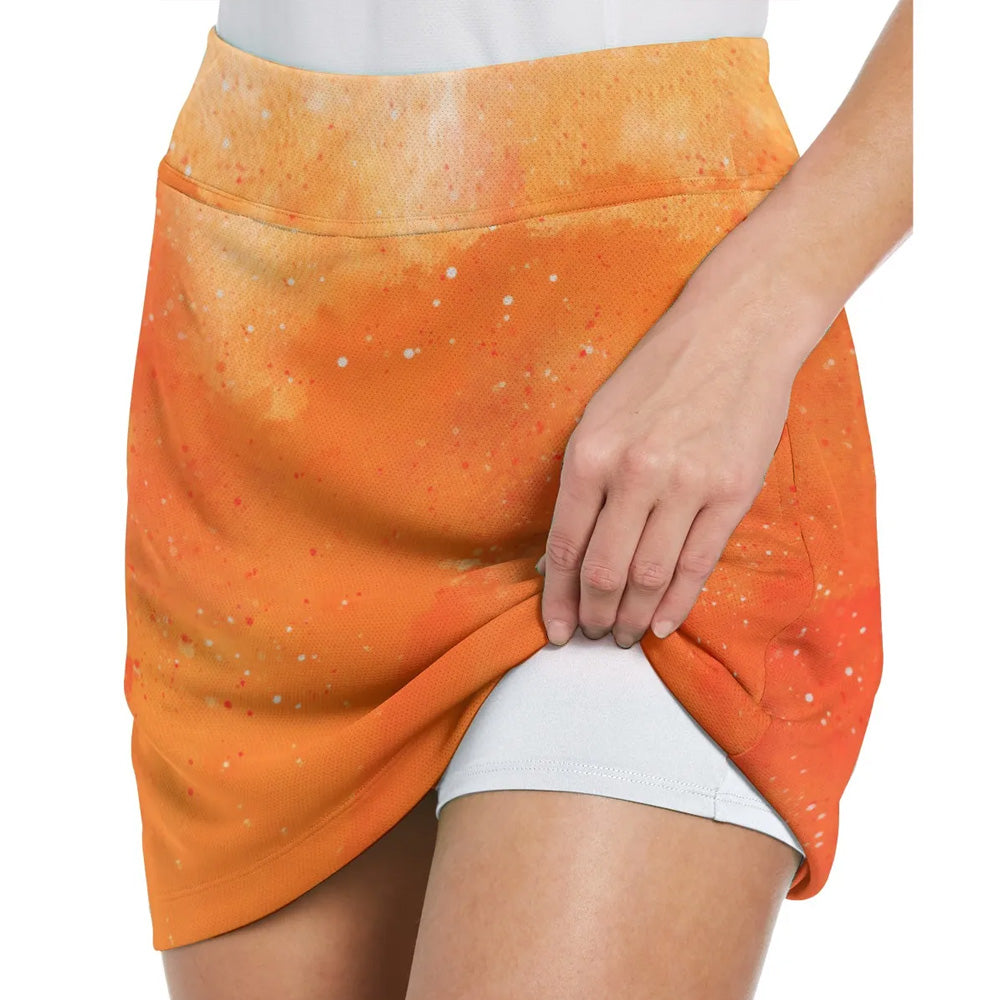 Fore ! Witches Black And Orange Halloween Skort KVH210401