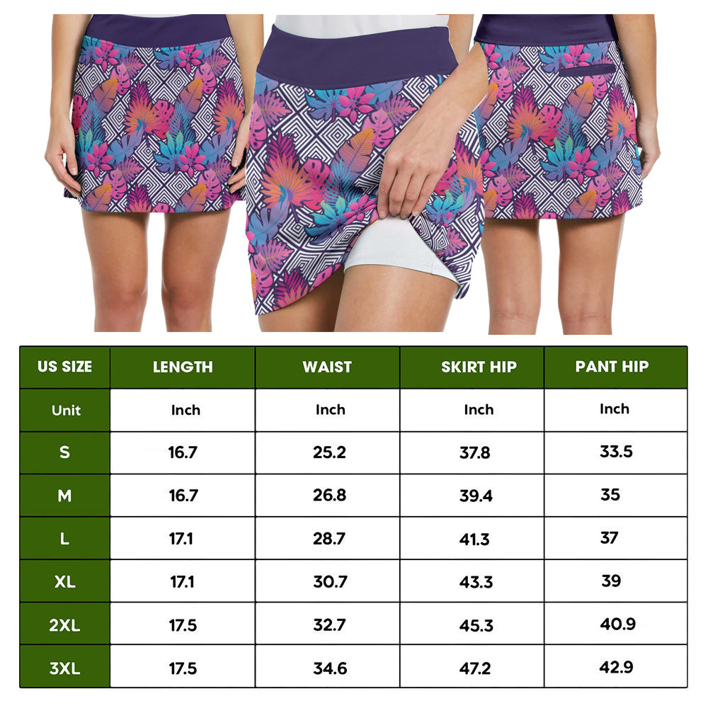 Try To Keep Up Women Gradient Skort KVH270201