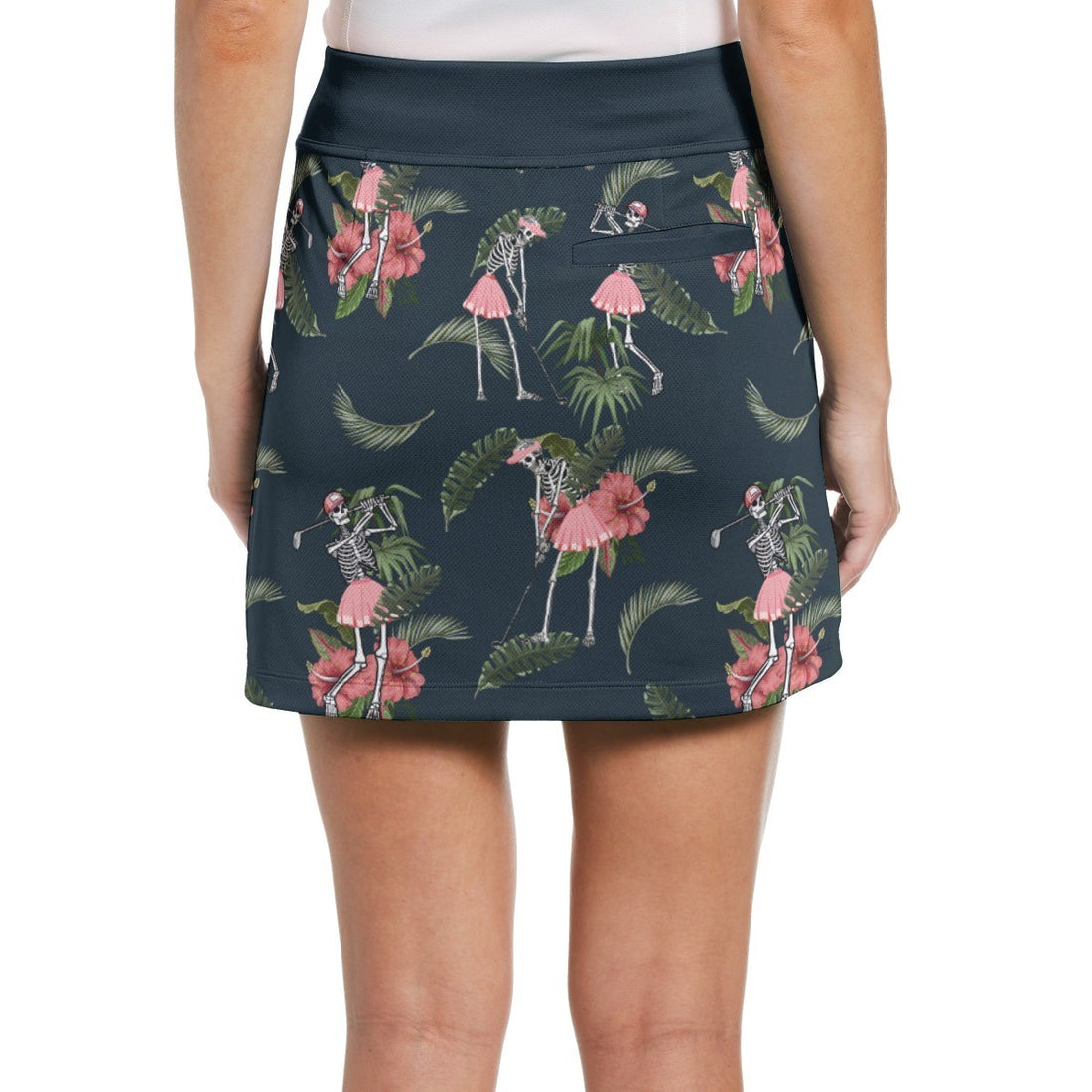 SEAMLESS TROPICAL SKELETON GOLF Skort KVH280101