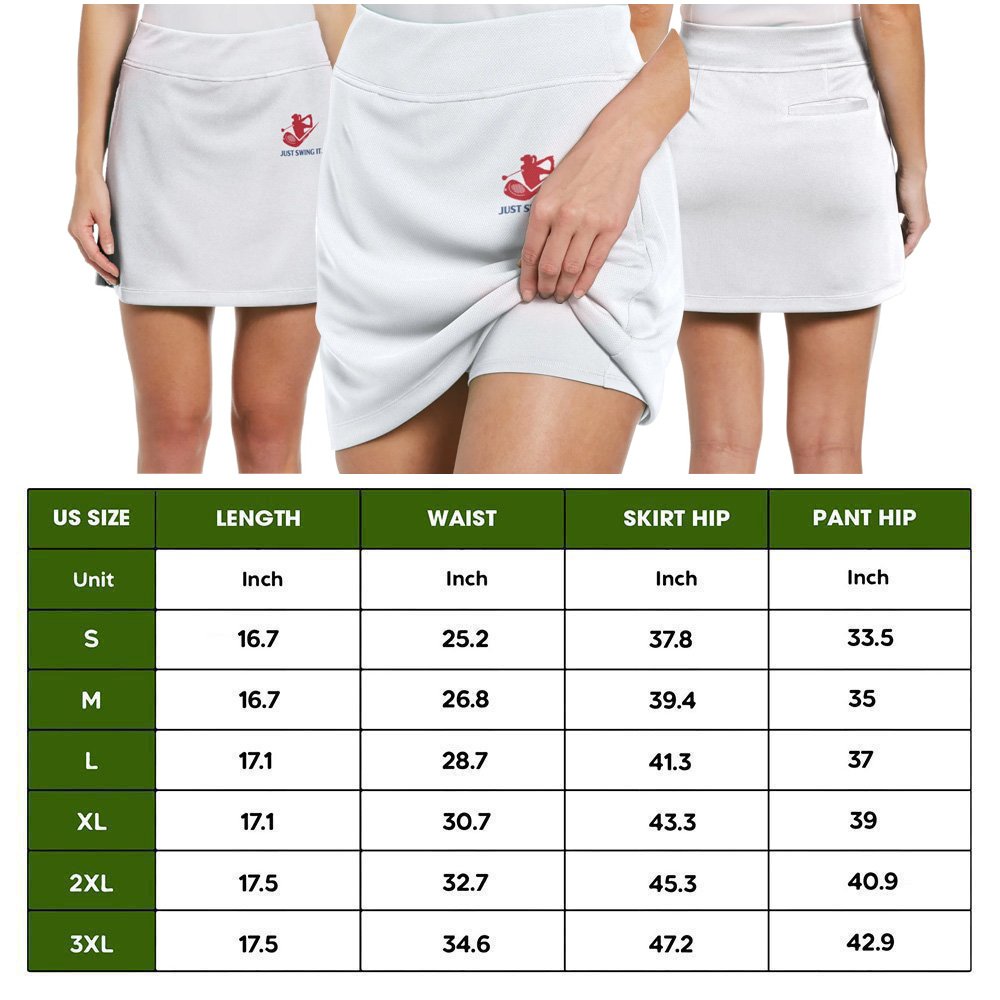 WEEKEND FORECAST GOLFING WITH A CHANCE OF DRINKING Christmas Bundle Skort KVH280401