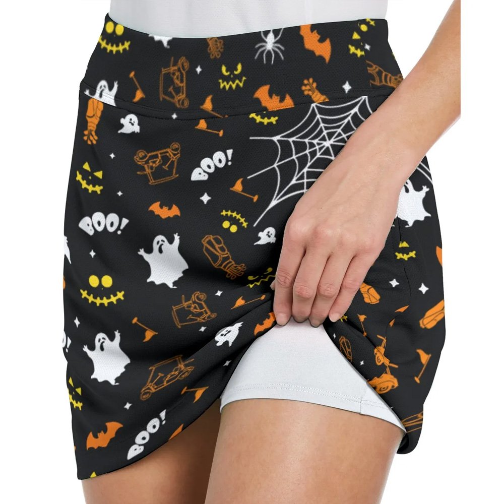 Golf Friends FLAMINGO GOLF HALLOWEEN Bundle Skort KVH300401