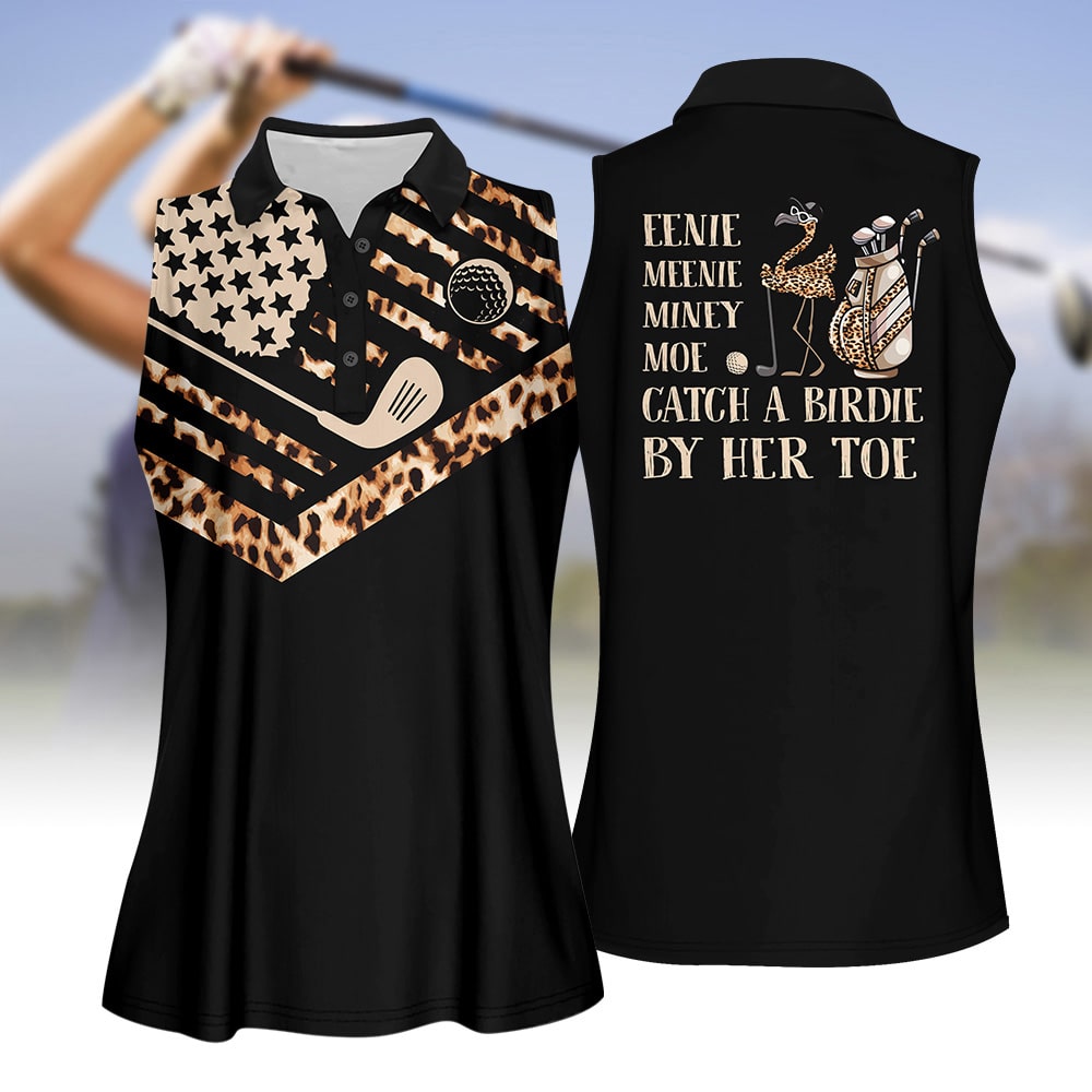 Eenie Meenie Miney Moe Catch A Birdie By Her Toe Women Polo Shirt LVH060701
