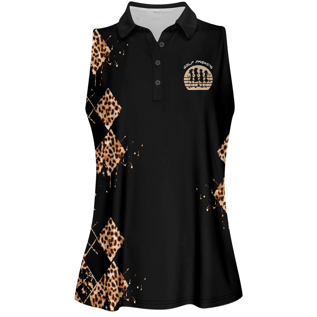 We’re Not Swearing We’re Using Our Golf Words Black Women Polo Shirt LVH140801