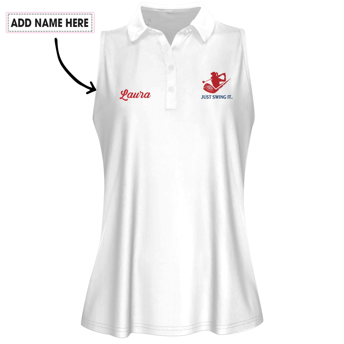 WEEKEND FORECAST GOLFING WITH A CHANCE OF DRINKING Christmas WOMEN POLO SHIRT LVH280401