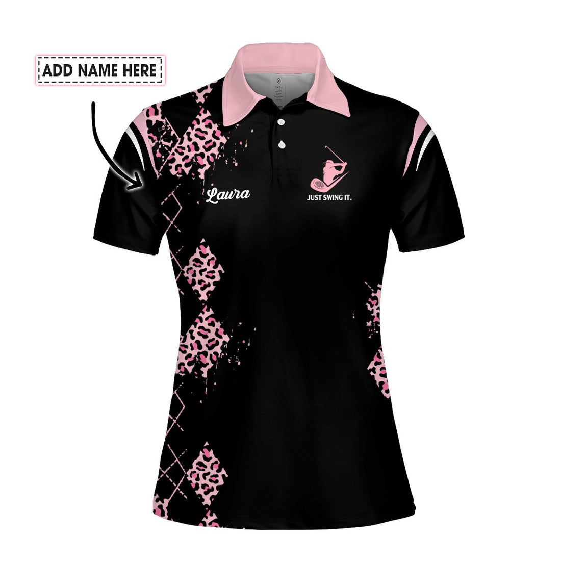 I Play Golf, I Drink And I Know Things Wine Women Polo Shirt LVH220701