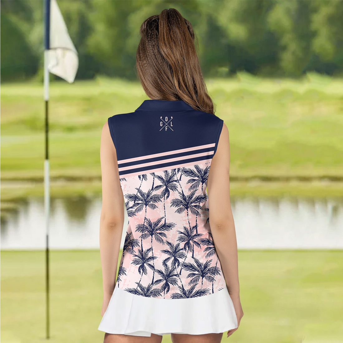 It Takes A Lot Of Ball To Golf The Way I Do Women Polo Shirt LVH020301