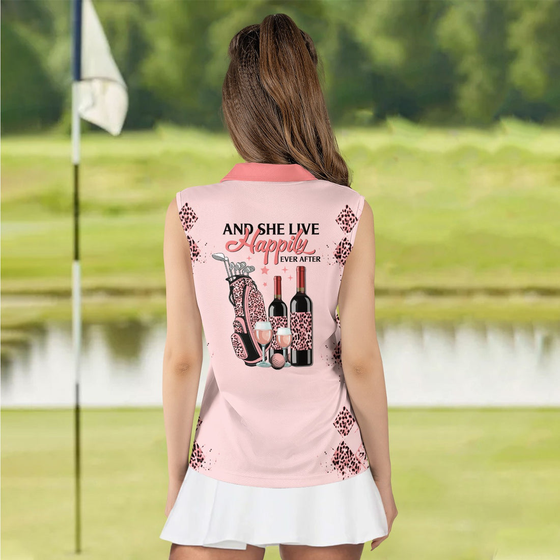 And She Lived Happily Ever After V2 Women Polo Shirt LVH190301