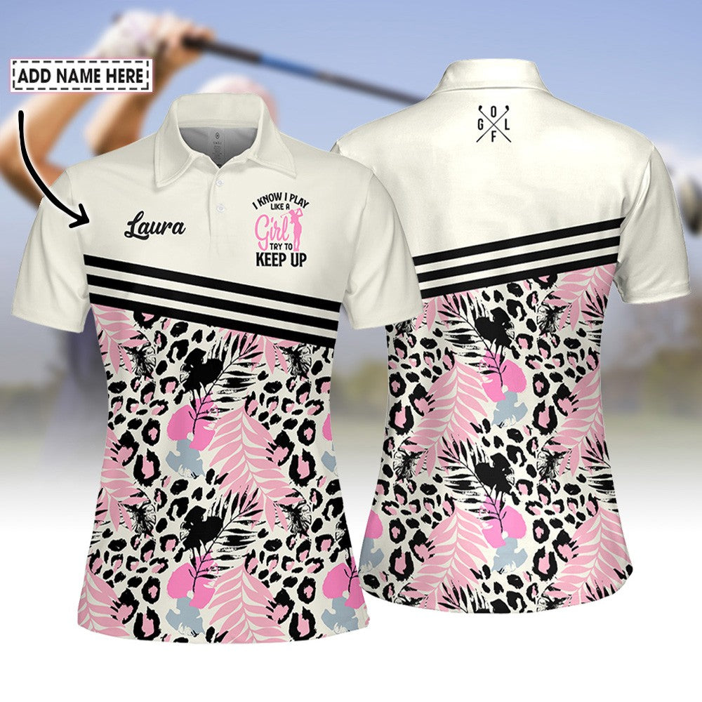 Try To Keep Up V2 Women Polo Shirt LVH270101